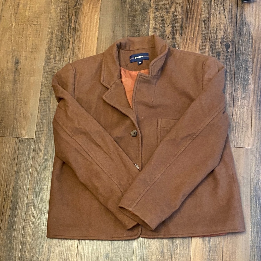 Elegant Brown Blazer - Picture 13 of 14